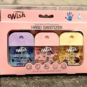 Set Of 3 Wish Hand Sanitizer Spray 1.2 Fl Oz